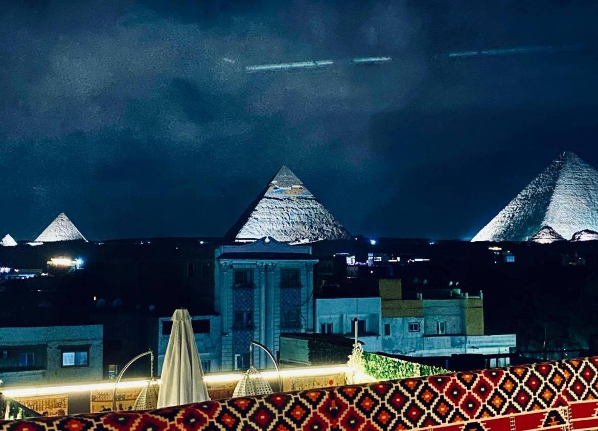 Majestic View Pyramids Inn Kafret el-Gabal Exterior foto