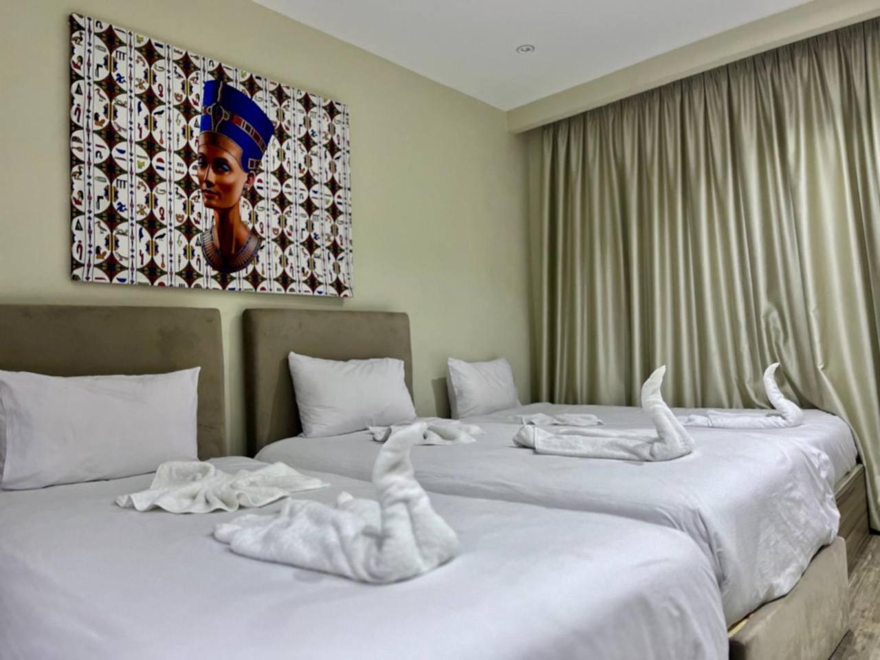 Majestic View Pyramids Inn Kafret el-Gabal Exterior foto