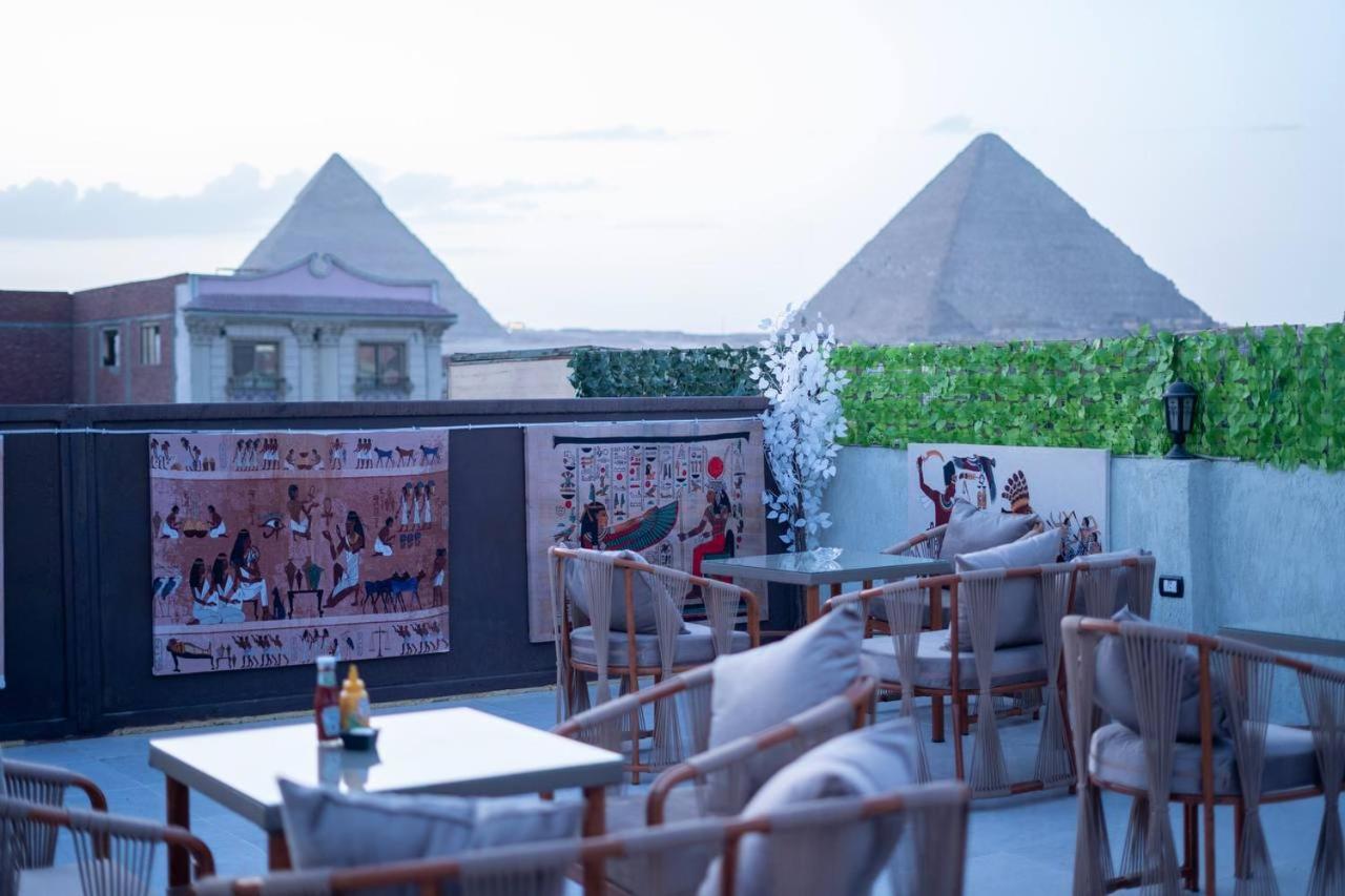 Majestic View Pyramids Inn Kafret el-Gabal Exterior foto
